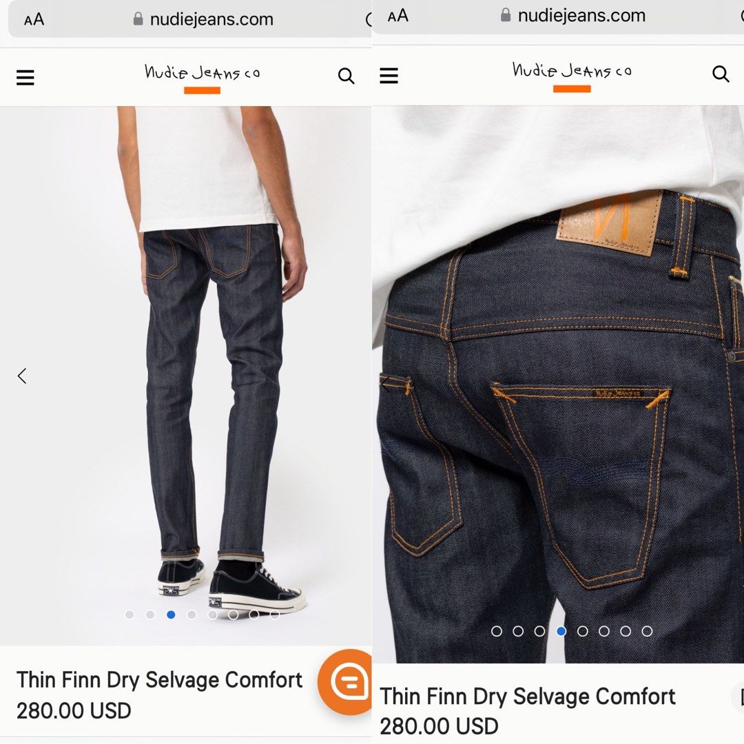 Thin finn selvage on sale