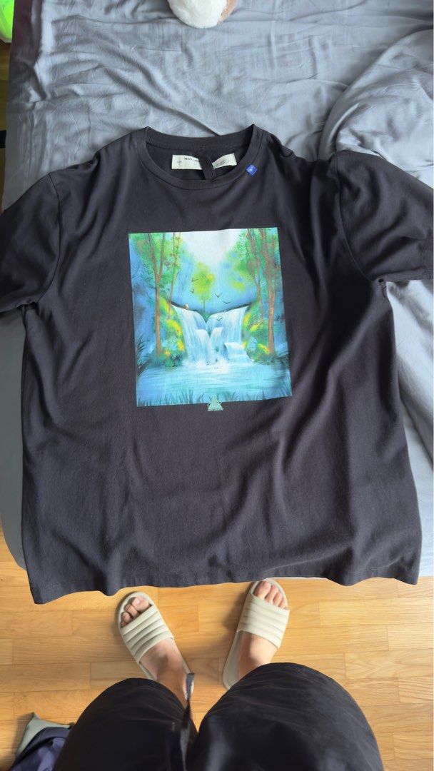 Off white 2025 waterfall tee