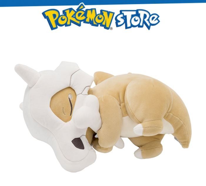 ON HAND POKEMON CENTER MOCHI PLUSH SLEEPY CUBONE Hobbies Toys