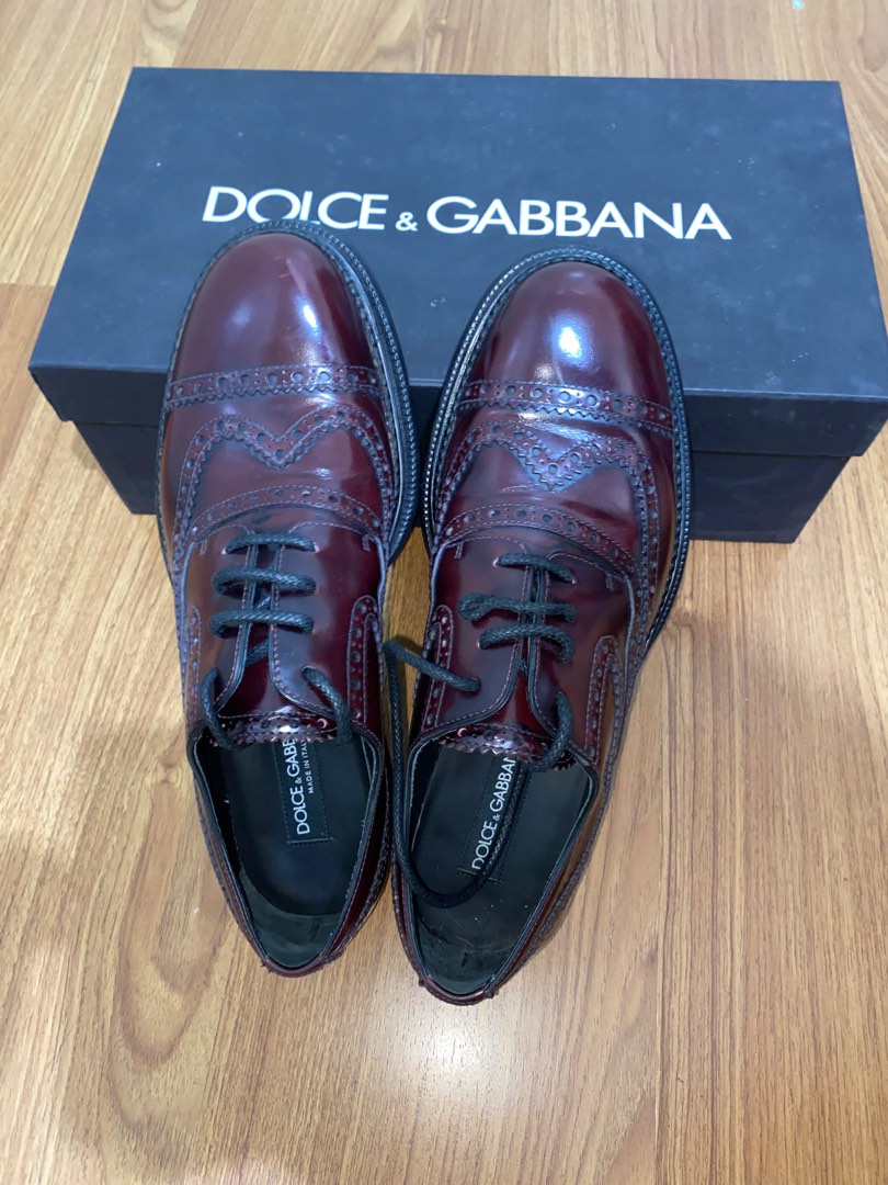 dolce gabbana oxford shoes