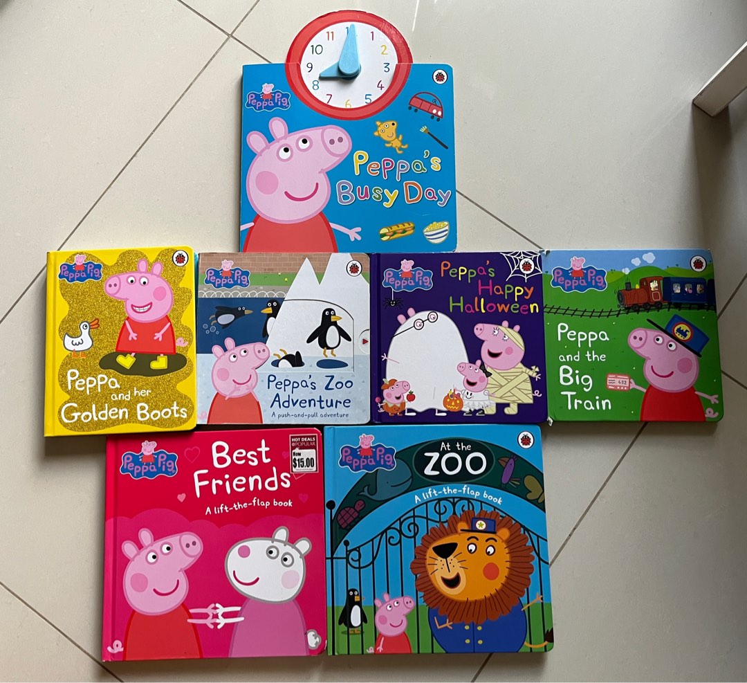 Peppa Pig Board Books Hobbies Toys Books Magazines Children s 