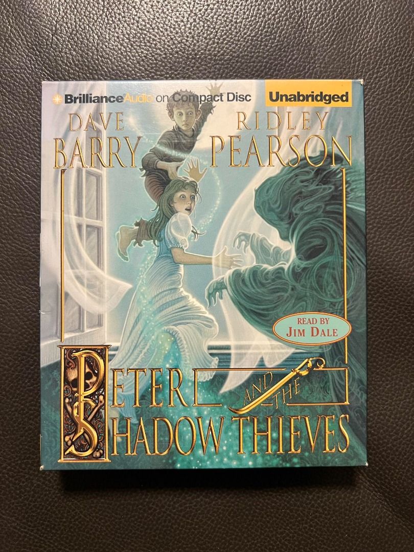 Peter and the Shadow Thieves有聲書（完整版）, 書籍、休閒與玩具, 樂器、音樂相關, CD、DVD在旋轉拍賣