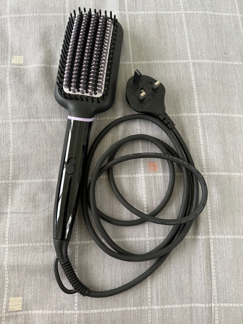 Philips electric hair outlet straightening brush