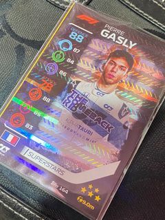 PIERRE GASLY F1 CARD