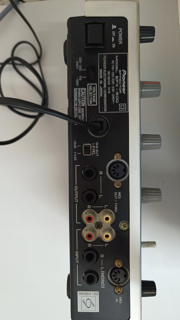 Pioneer effector EFX-500 エフェクター(Pioneer efx500 Pioneer effector EFX-500 エフェクター(Pioneer efx500
