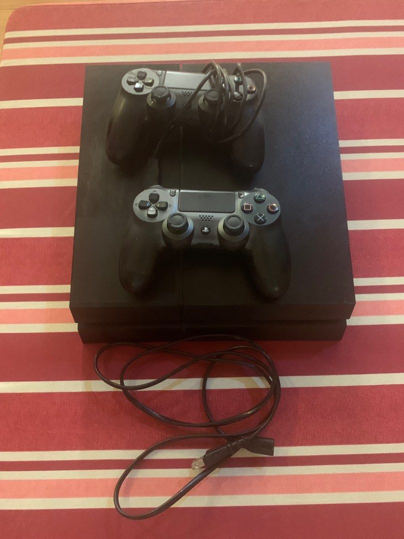 Playstation 4 ps4 fat (Category: PlayStation) located in Quezon City. Submitted by djrakrakantodamax (Listing ID 1275182257, Image 2). Description: 500gb with box Used Bought a ps5 Comes with games and 2 dualshock controllers The other controllers left joystick is kinda weird but managable, just let your guest use it when you play 2k or fifa Negotiable No other hidden defects besides controller and og hdmi acting weird, i have an extra hdmi and i