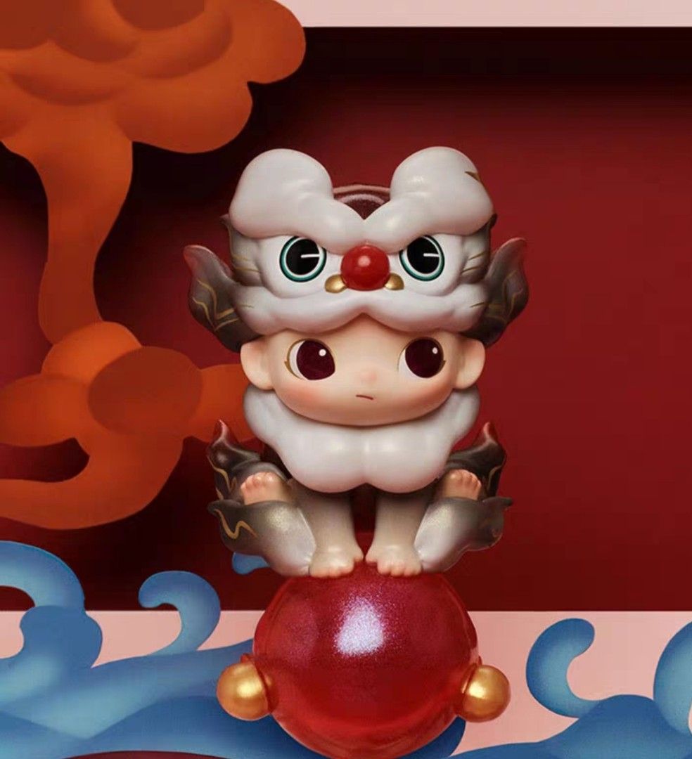 その他 DIMOO Loong Presents the Treasure DIMOO Pop Mart Loong Presents the Treasure Series secret