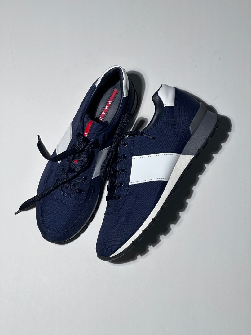 Prada Spazzolato Sneakers Men s Fashion Footwear Sneakers on
