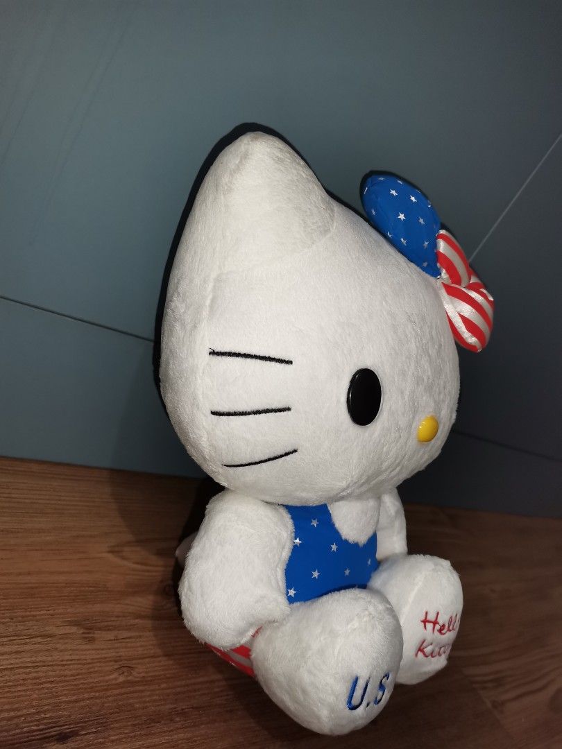 (Pre-loved) Sanrio Hello Kitty Collection Sitting USA (Category: Babies & Kids Fashion) located in Manila. Submitted by katocampo (Listing ID 1274983801, Image 3). Description: -collection from my personal closet - hello kitty lover - disposing as i have a little boy - great condition. Covered in plastic wrap ever since but some part have dirt may have shown on the pic - never have been washed - price on tag P799.75 - GCash payment only 📍Sta. Cr