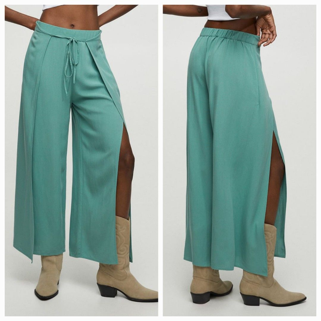 Flowing wrap trousers - PULL&BEAR