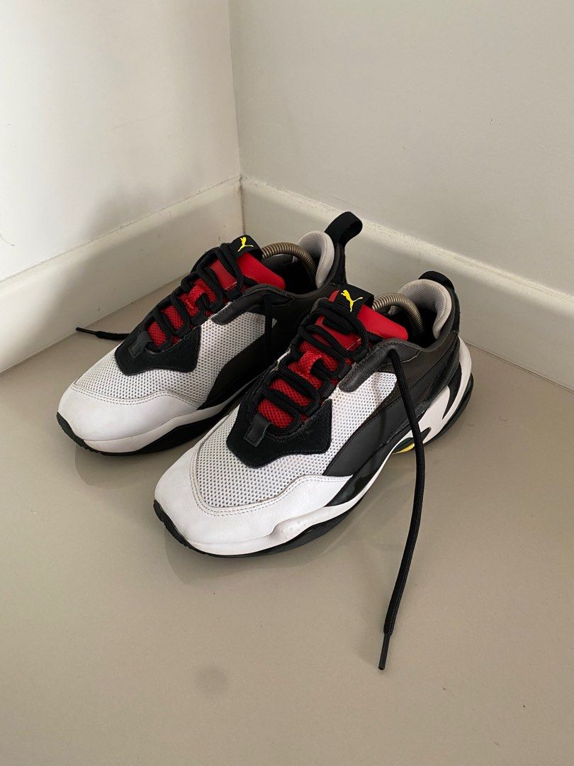 Puma thunder clearance leather sneaker