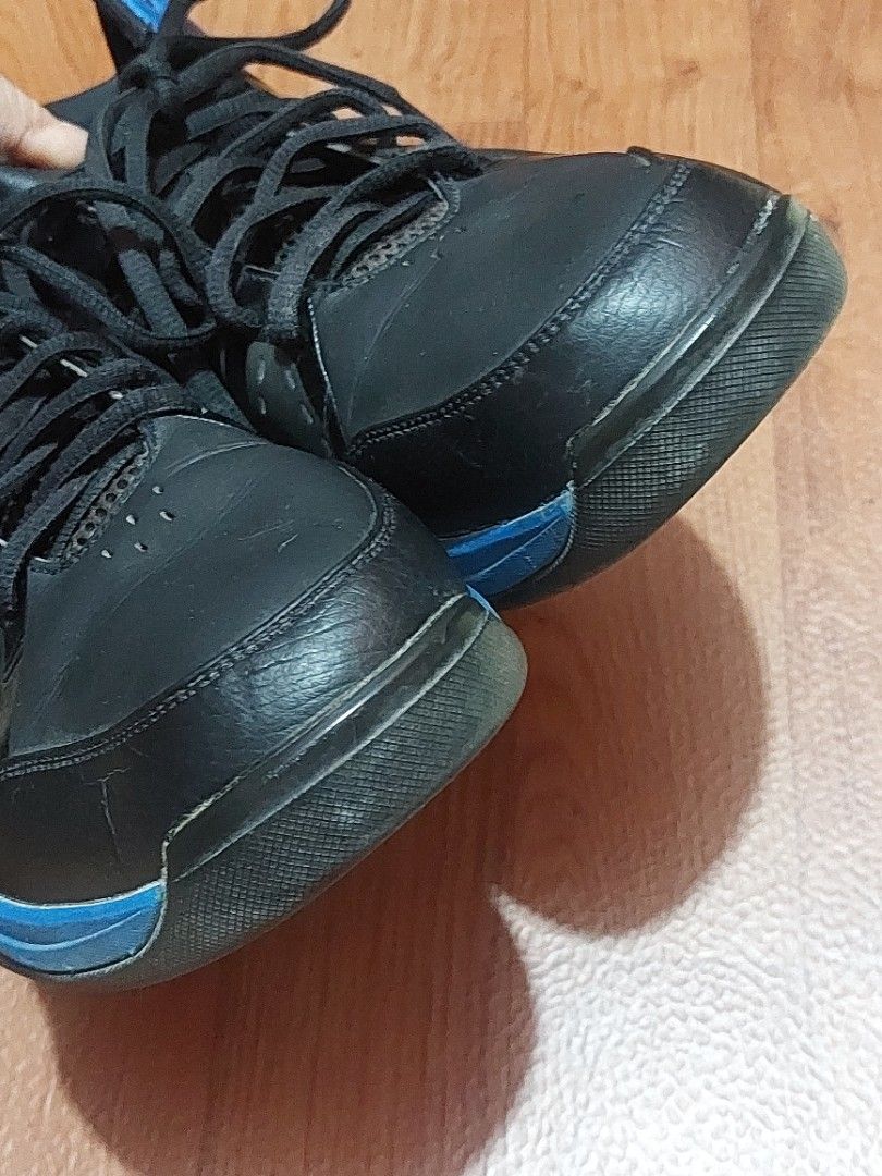 Qiaodan Rubber Shoes (Category: Sneakers) located in Muntinlupa City. Submitted by sakurambo_des (Listing ID 1275181604, Image 2). Description: Qiaodan Shoes (Jordan)Chinese brand Rubber/Basketball Shoes Size:42 Eur/ 8.5 Us -minor flaws are posted check last 2 pic.