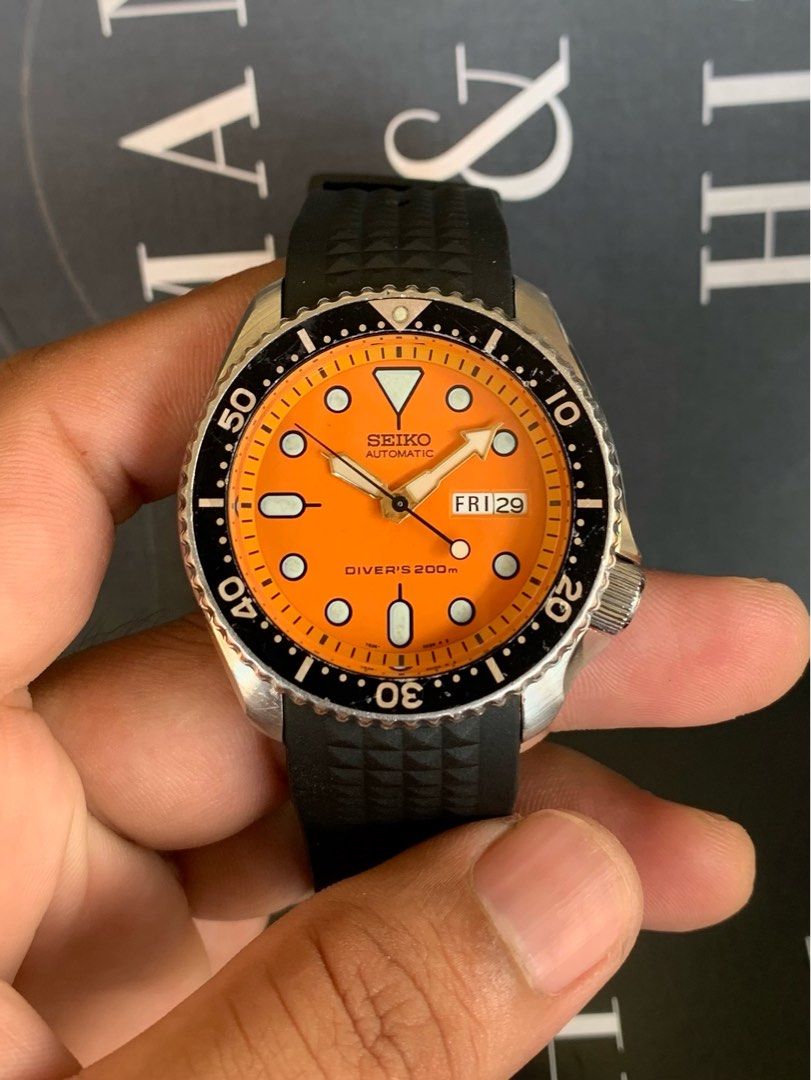 Rare Seiko SKX011K Men s Fashion Watches Accessories Watches