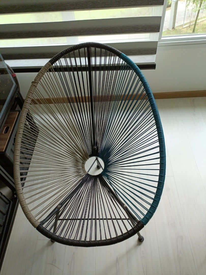 Rattan Coloured Chairs 2 Furniture Home Living Furniture