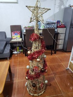 Rattan Christmas Tree