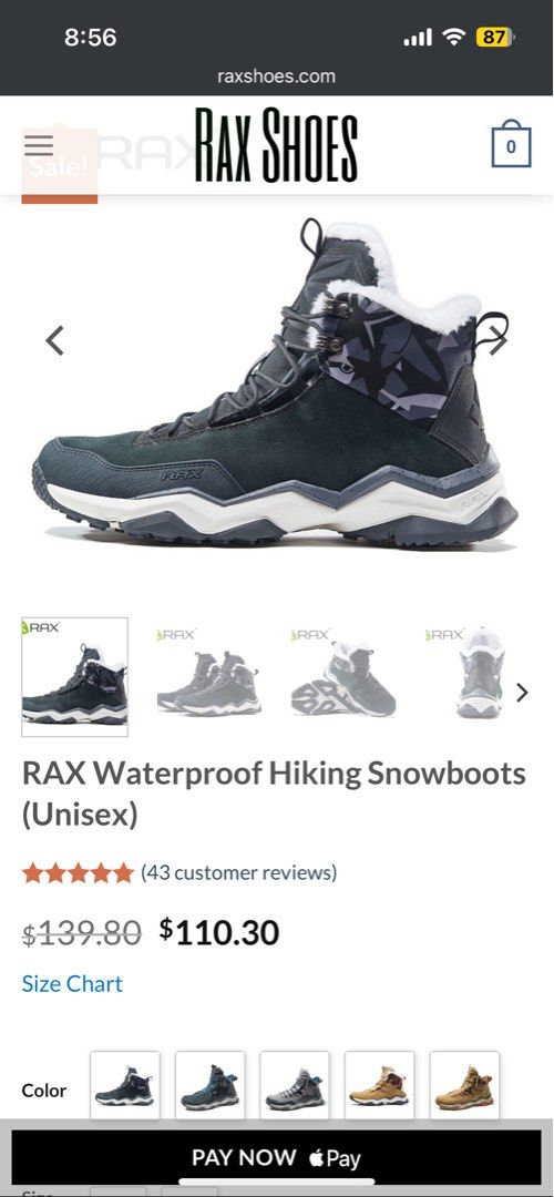 RAX Winter boots Hiking boots Women s Fashion Footwear Boots on