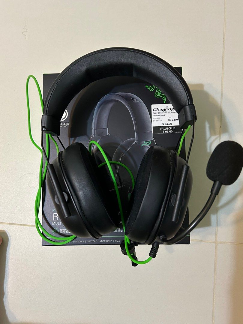 Razer Blackshark V2 X, Audio, Headphones & Headsets on Carousell