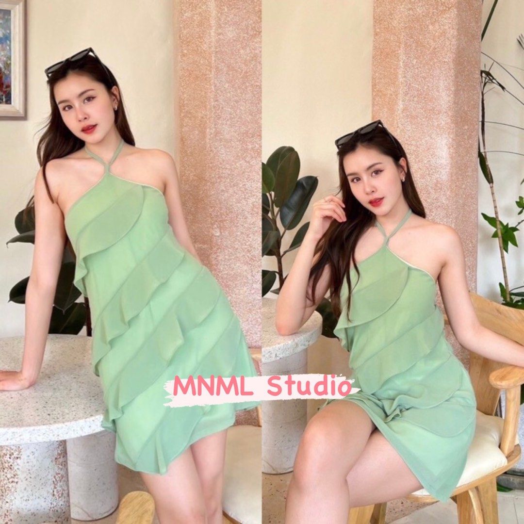Chiffon mini dress online