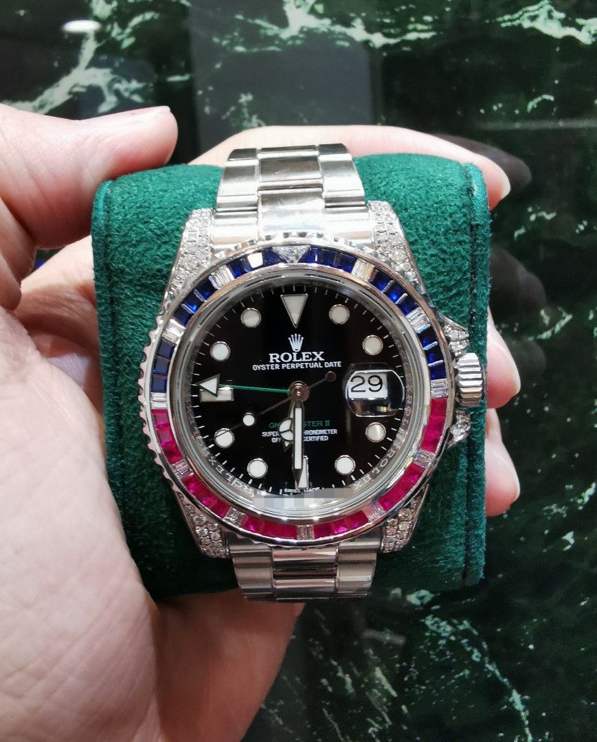 Gmt master sales ii steel