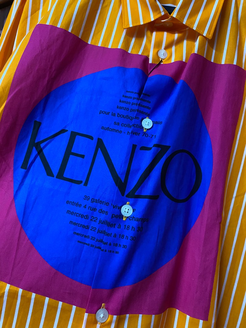 Kenzo button up shirt store