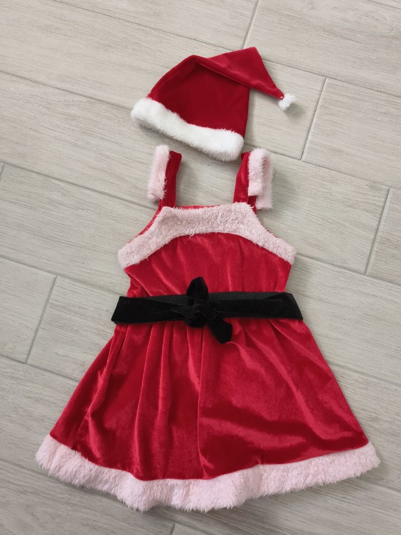 Red frock for christmas clearance