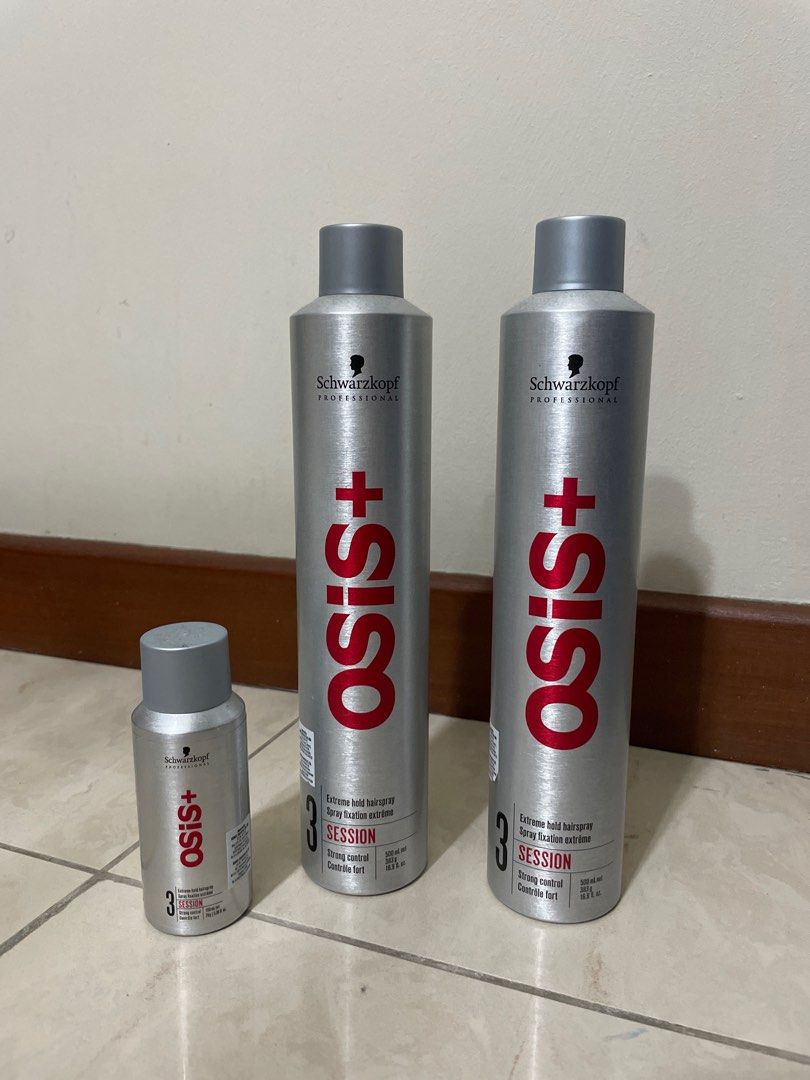 Schwarzkopf Osis hair spray, Beauty & Personal Care, Hair on Carousell