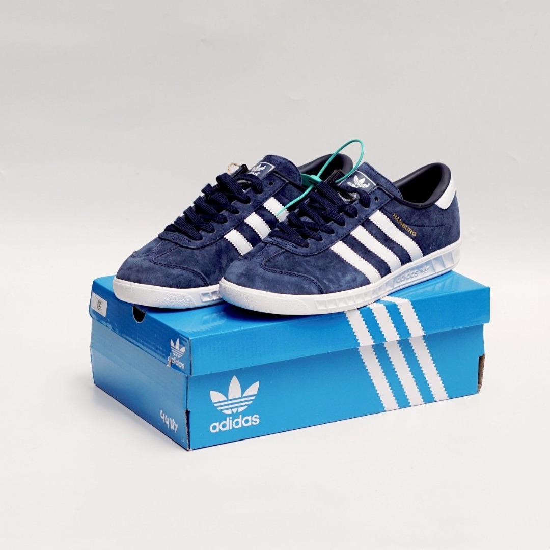 Sepatu adidas on sale hamburg navy