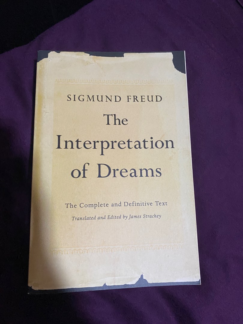Sigmund Freud The Interpretation of Dreams, Hobbies & Toys, Books & Magazines, Fiction & Non