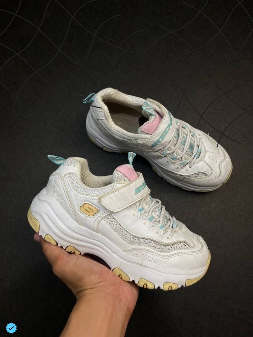 SKECHERS D'LITES, Women's Fashion, Footwear, Sneakers on Carousell