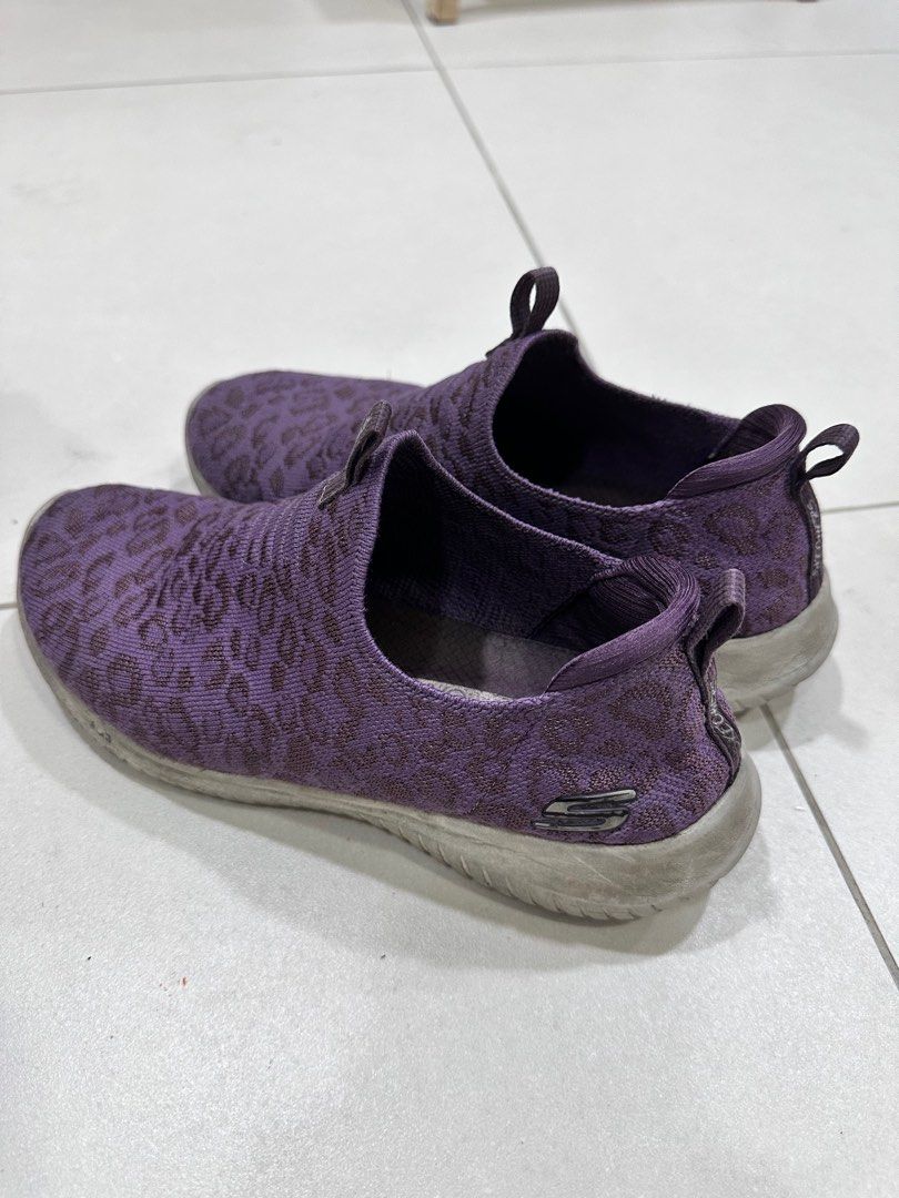 Skechers memory foam womens purple store