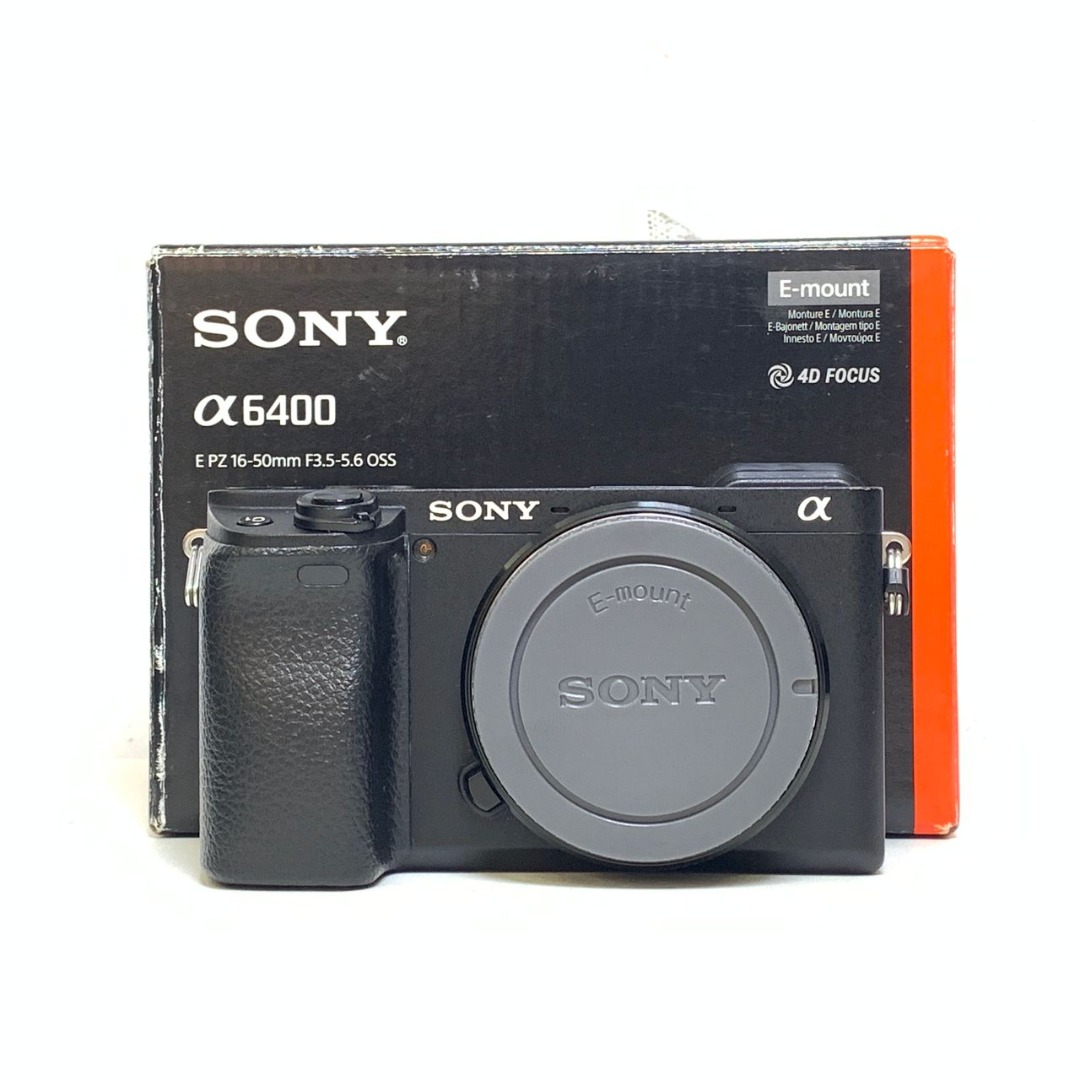 Sony A6400 Body Only (SC 48K Only, 96% Like New with Box