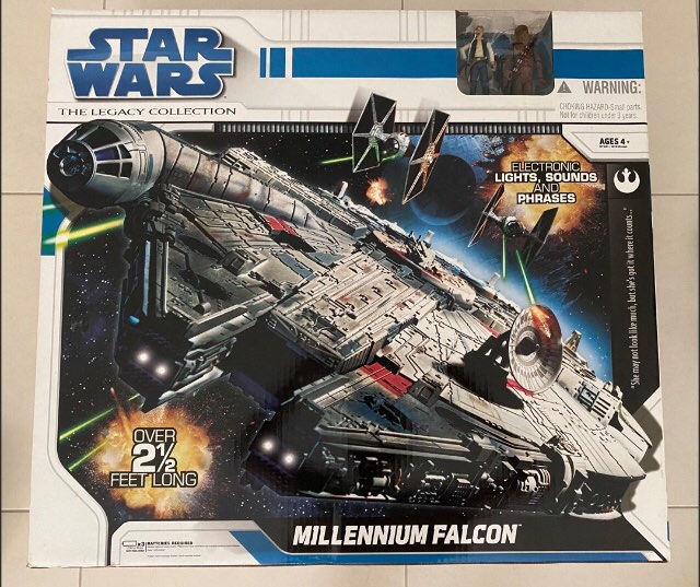 Star wars legacy collection millennium falcon new arrivals