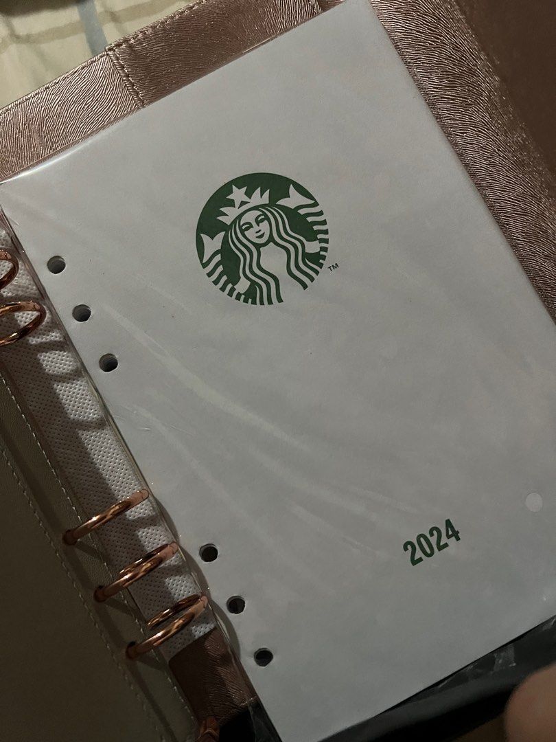 Starbucks Philippines 2024 Rose Gold Planner, Hobbies & Toys