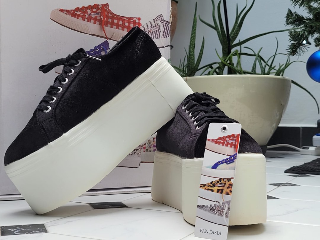 Superga platform sneakers 39 eu 5.5uk Women s Fashion Footwear