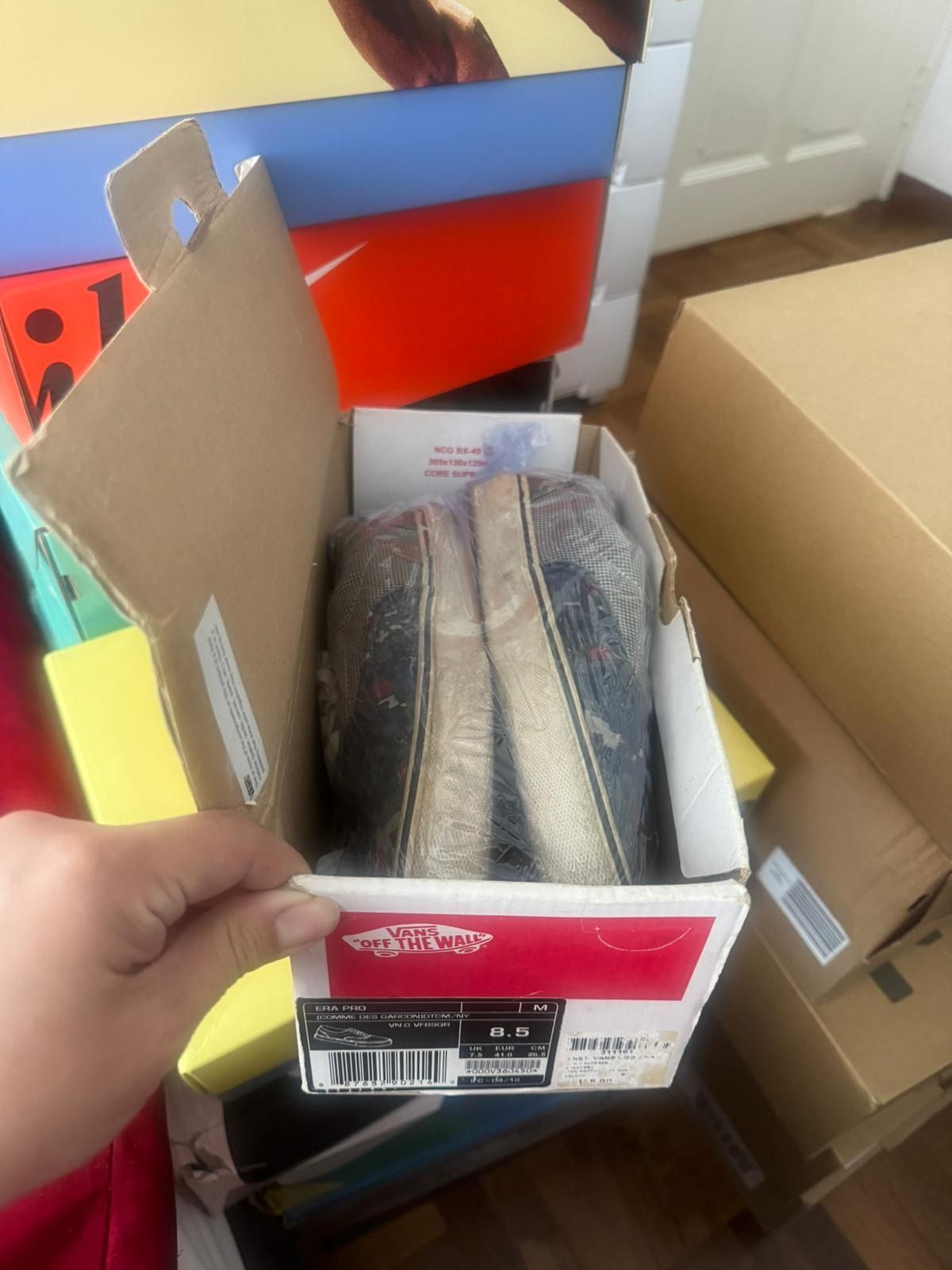 SUPREME Comme des Garcons CDG Vans Era Pro Navy 7 Luxury