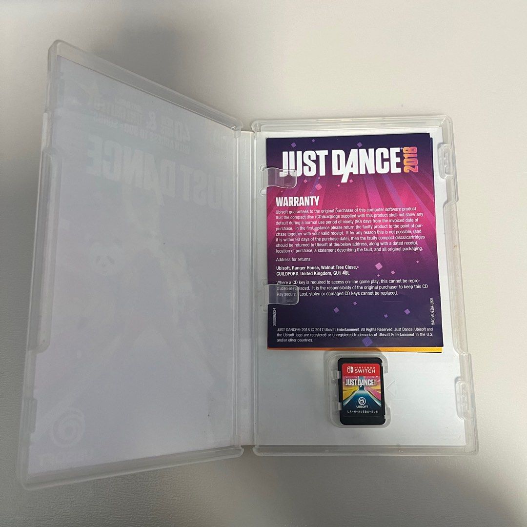 Just dance 2018 switch key shop