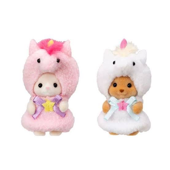 Sylvanian Families Unicorn Pair Set (Category: Figurines & Statues) located in Quezon City. Submitted by jdc21 (Listing ID 1275017771, Image 1). Description: Taking preorders Brand new in box From Japan Sourcing available upon request.