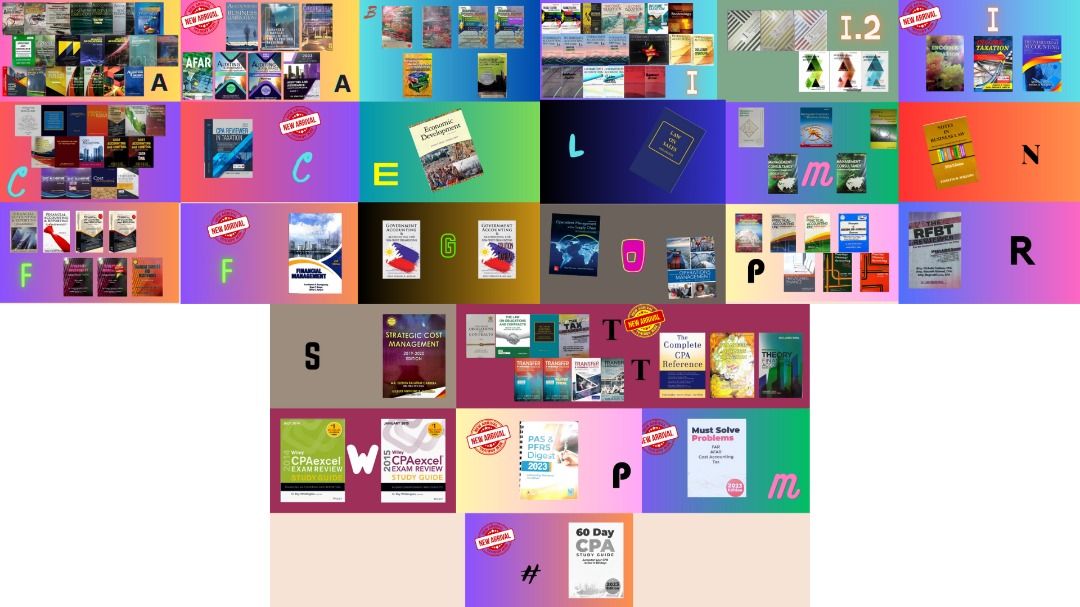 TAKE All FOR 99PHP (Accounting Books - READ DESCRIPTION) (Category: Textbooks) located in Caloocan City. Submitted by doyoon290233366 (Listing ID 1275098108, Image 1). Description: TAKE ALL LISTED BELOW FOR ONLY PHP99 (disregard the prices besides each listed) >> The prices are listed below if you want to buy in retail. # 0. 60-Day CPA Study Guide 2023 Edition - ₱15 A. 1. Accounting for Business Combination by Millan 2020 by Milan - ₱20 2. (Solut
