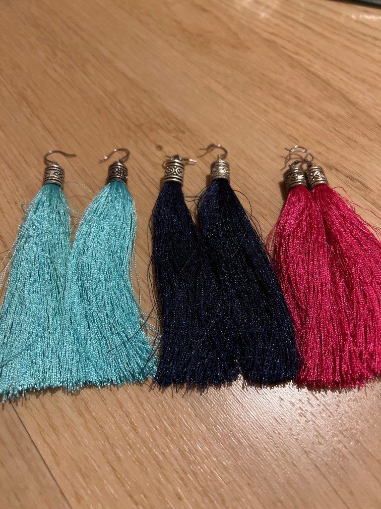 Hypoallergenic clearance tassel earrings