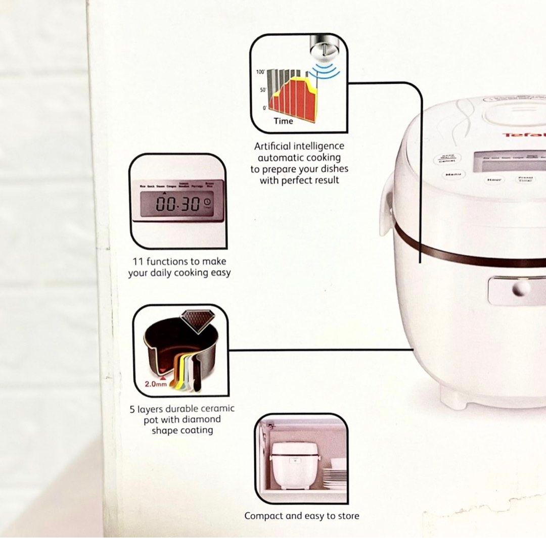 Tefal RK5001 Smart Rice Cooker, TV & Home Appliances, Kitchen
