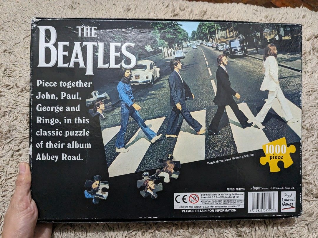The Beatles Jigsaw Puzzle 1000 pcs, Hobbies & Toys, Memorabilia ...