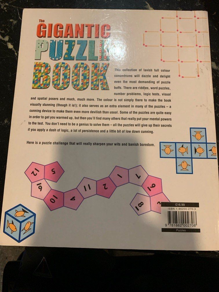 The Gigantic Puzzle Book - Hundreds of Colour Puzzles for all in the ...