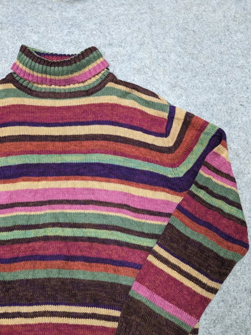 TIARA INTERNATIONAL VTG Vintage Women Size Large Sweater Fair Isle