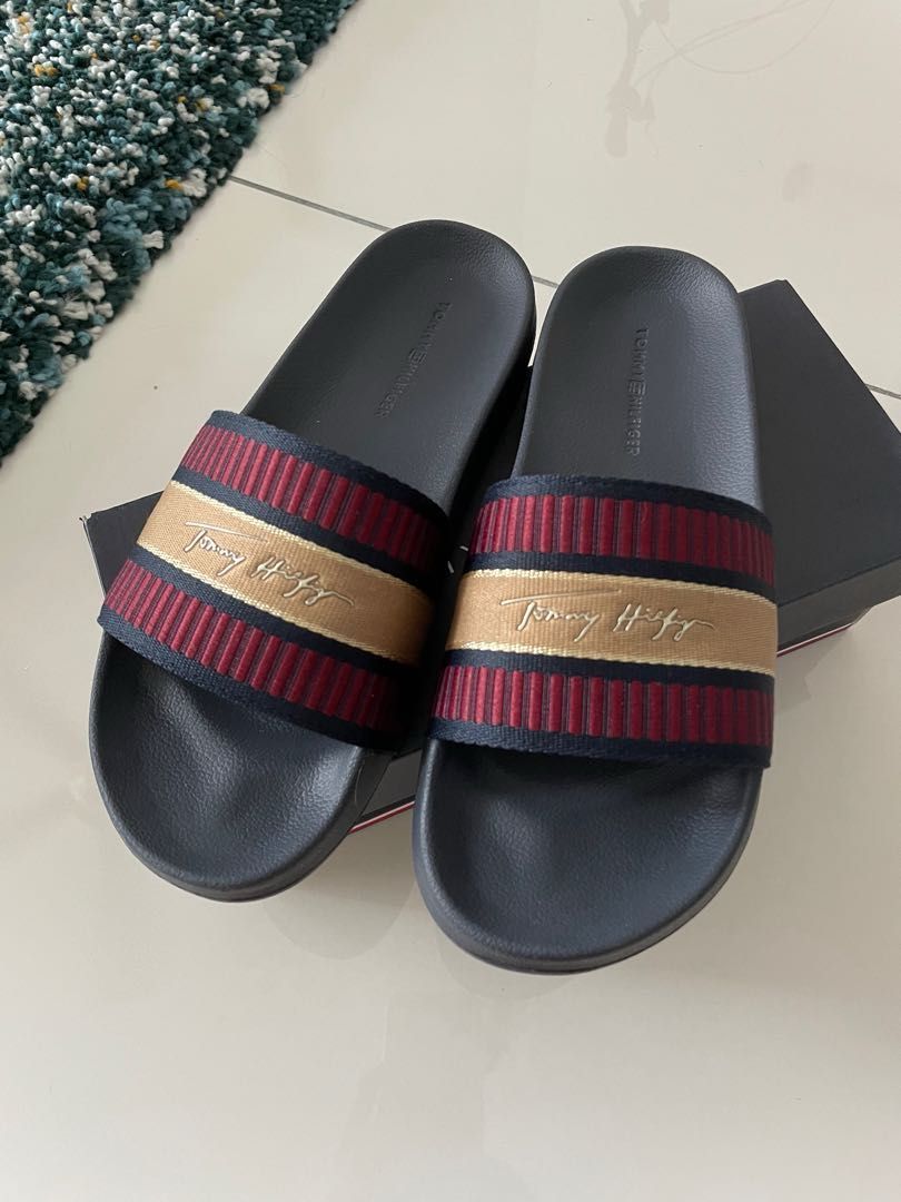 Mens tommy hilfiger slides new arrivals