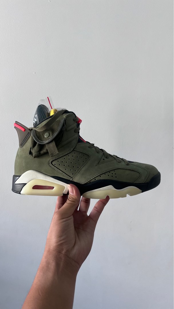 Travis scott jordan on sale green