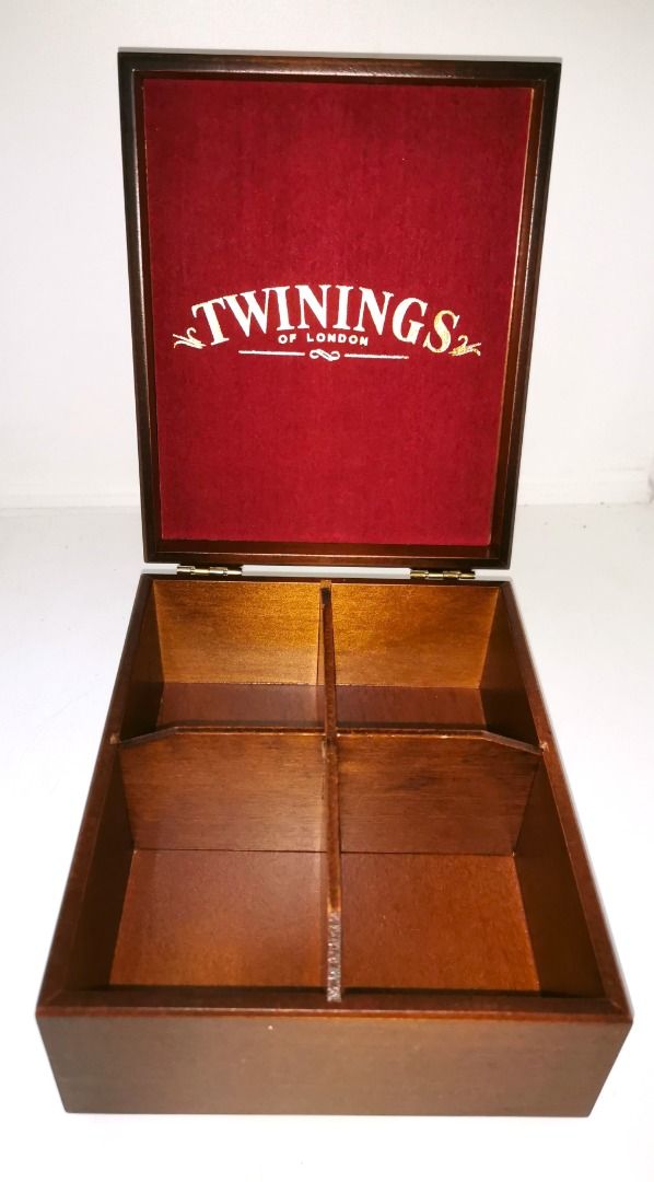 Twinings Tea Chest Box, Food & Drinks, Other Food & Drinks on Carousell