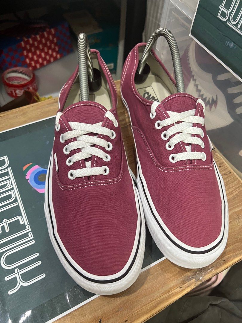 Vans authentic sales anaheim burgundy
