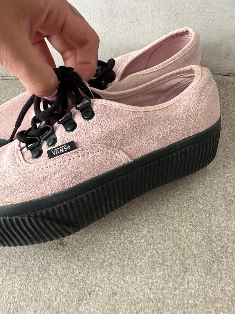 Vans authentic embossed platform 2.0 sneaker rose discount
