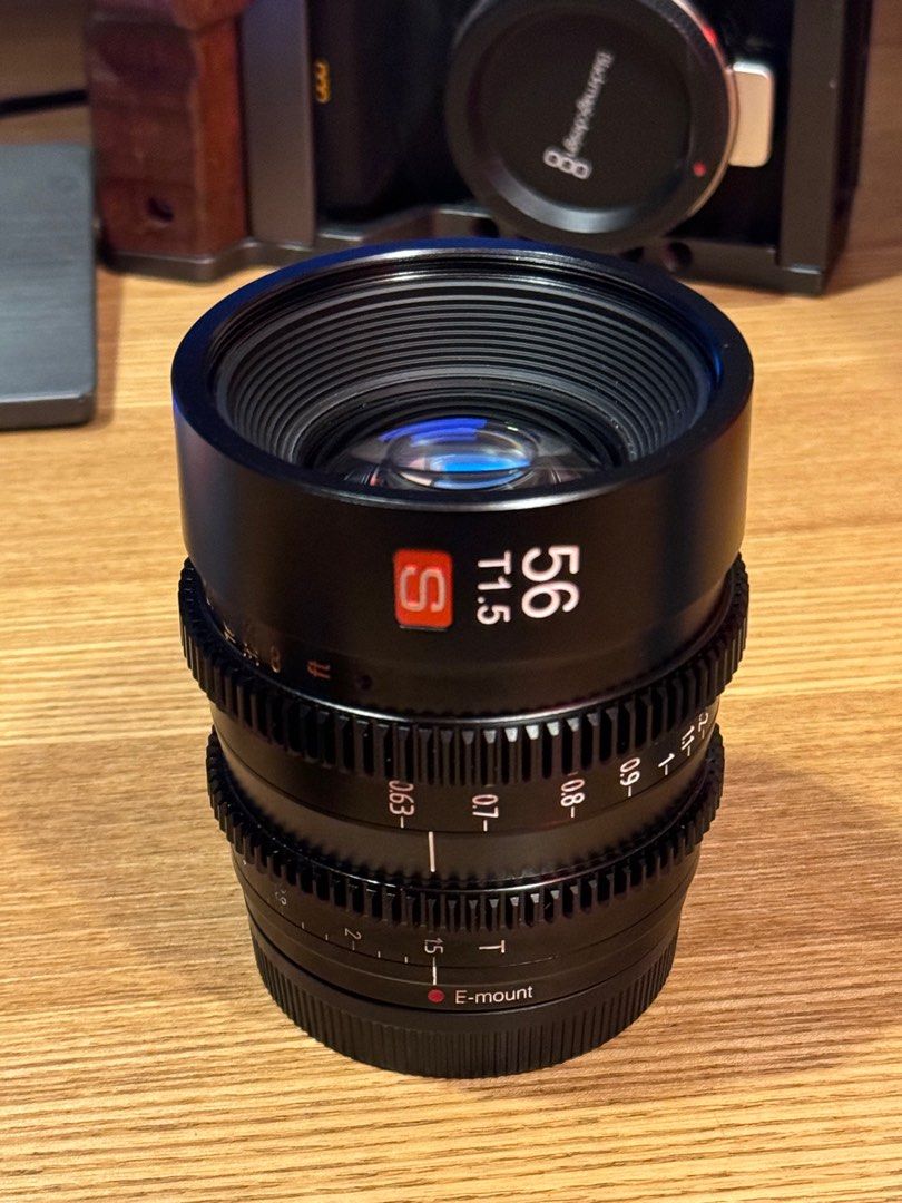 Viltrox 56mm T1.5 Cine Lens | E-mount (Category: Lens & Kits) located in Paranaque City. Submitted by bbylolo (Listing ID 1275090405, Image 3). Description: SONY E-MOUNT This is a cine lens from Viltrox. Good for low-light shots and this lens can provide a very shallow depth of field. No focus breathing and very smooth aperture ring. I only used this once so it can pass as brand new. -With box and original lens cap -Clean lens (No Dust and fungus