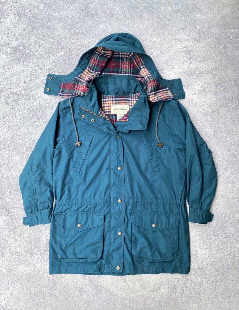 Vintage Eddie Bauer parka jacket authentic original, Fesyen Pria